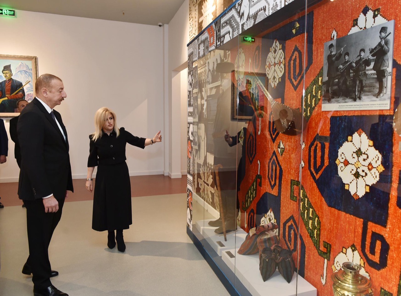 Inauguration of the State Museum of Ashug Art in Tovuz by President Ilham Aliyev, March 2020