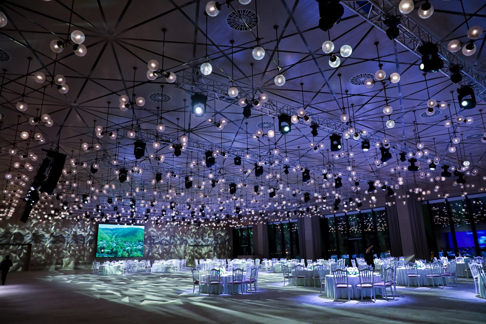 Exhibition space showcasing Azerbaijan tourism at COP29