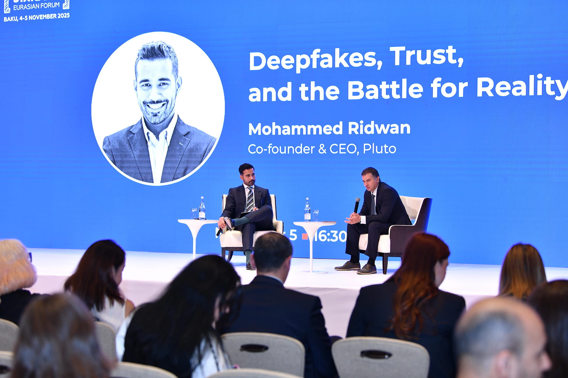 Forum branded environment and delegate registration area