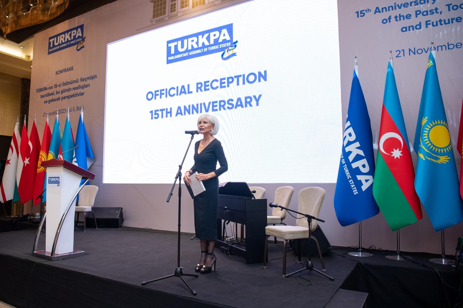 Parliamentary delegates at the TURKPA anniversary celebration