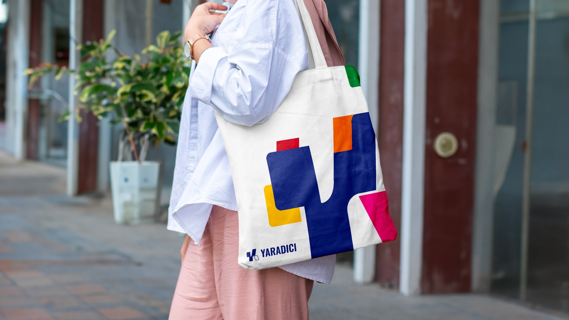 Yaradici branded stationery and materials layout